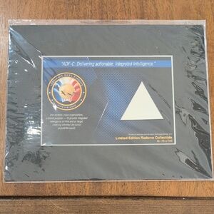 Limited Edition Radome Collectible with Triangle Design